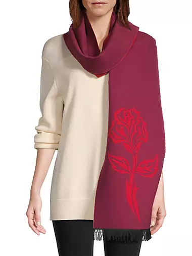 Toile Iconographe Silk Bandeau Scarf for Woman in Beige/black