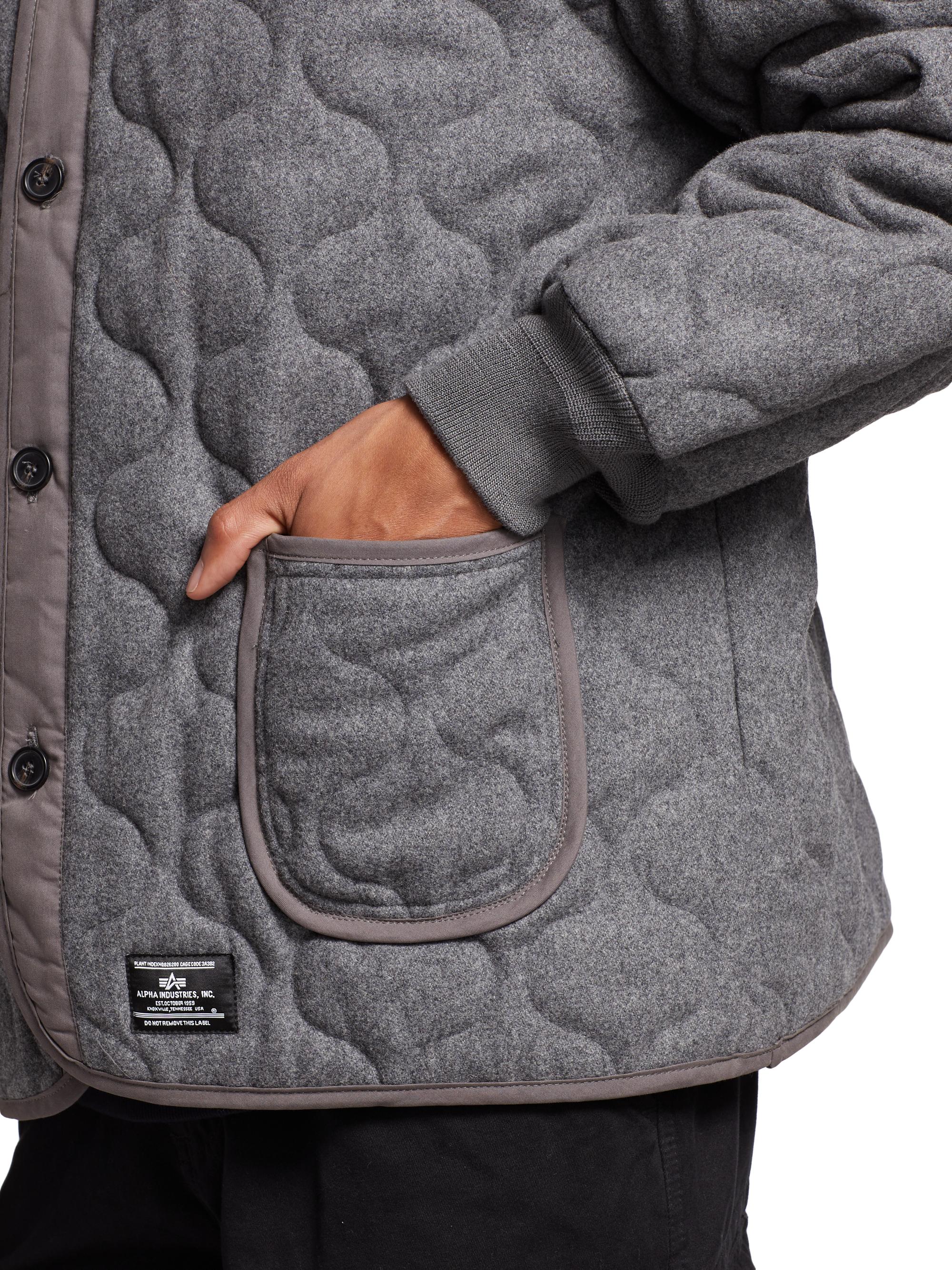 ALS/92 Liner Quilted Wool Bomber Jacket