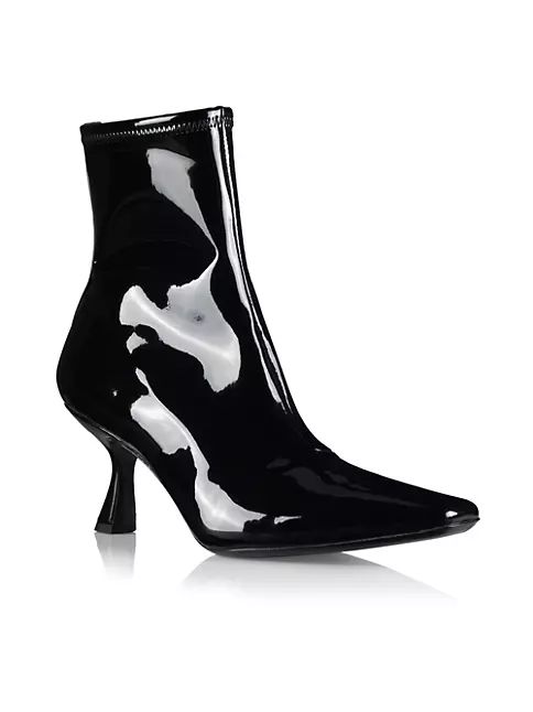 Shop Loeffler Randall Thandy 70MM Patent Leather Boots | Saks Fifth Avenue