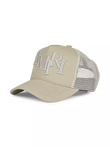 Staggered Logo Trucker Hat