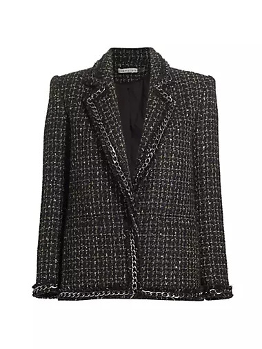 Shan Tweed & Chain-Link Jacket