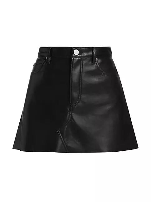 Shop Frame High N Tight Miniskirt | Saks Fifth Avenue