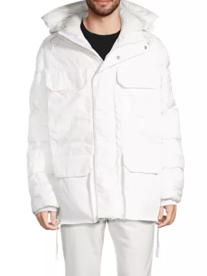 Shop Canada Goose Mixed Media Paradigm Expedition Hooded Down Parka ...