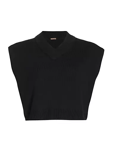 Easy Street Crop Sweater Vest