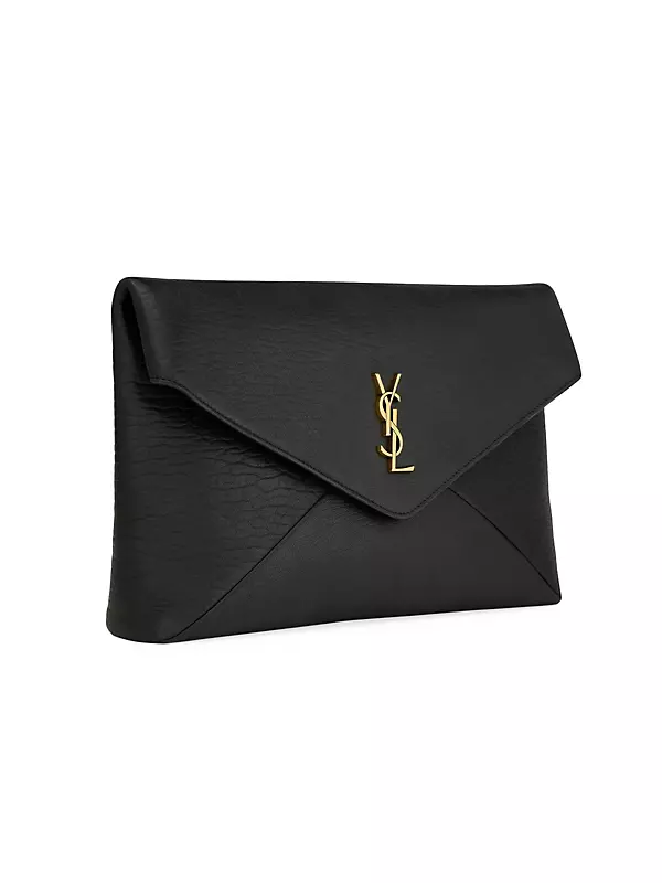 Cassandre Large YSL Quilted Leather Cosmetic Pouch