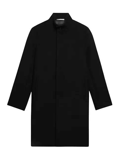 Shop Theory Belvin Wool Coat | Saks Fifth Avenue