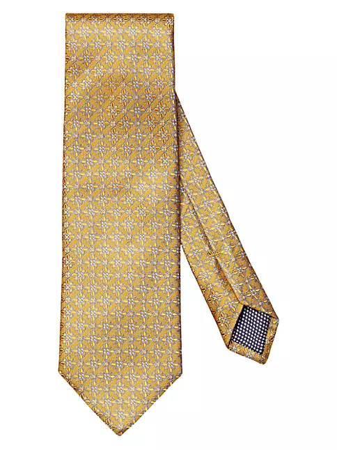 Shop Eton Floral Silk Tie | Saks Fifth Avenue