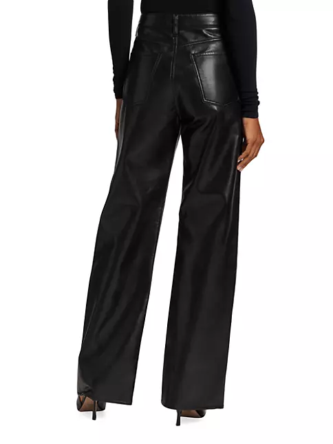 Shop Citizens of Humanity Annina Recycled Leather Trousers | Saks Fifth ...