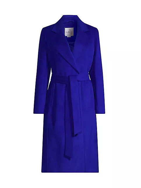 Shop Sam Edelman Wool-Blend Robe Coat | Saks Fifth Avenue