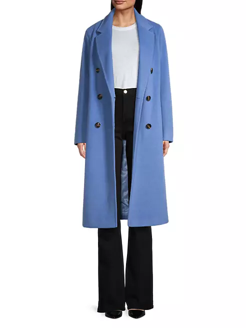 Shop Sam Edelman Belted Double-Breasted Coat | Saks Fifth Avenue