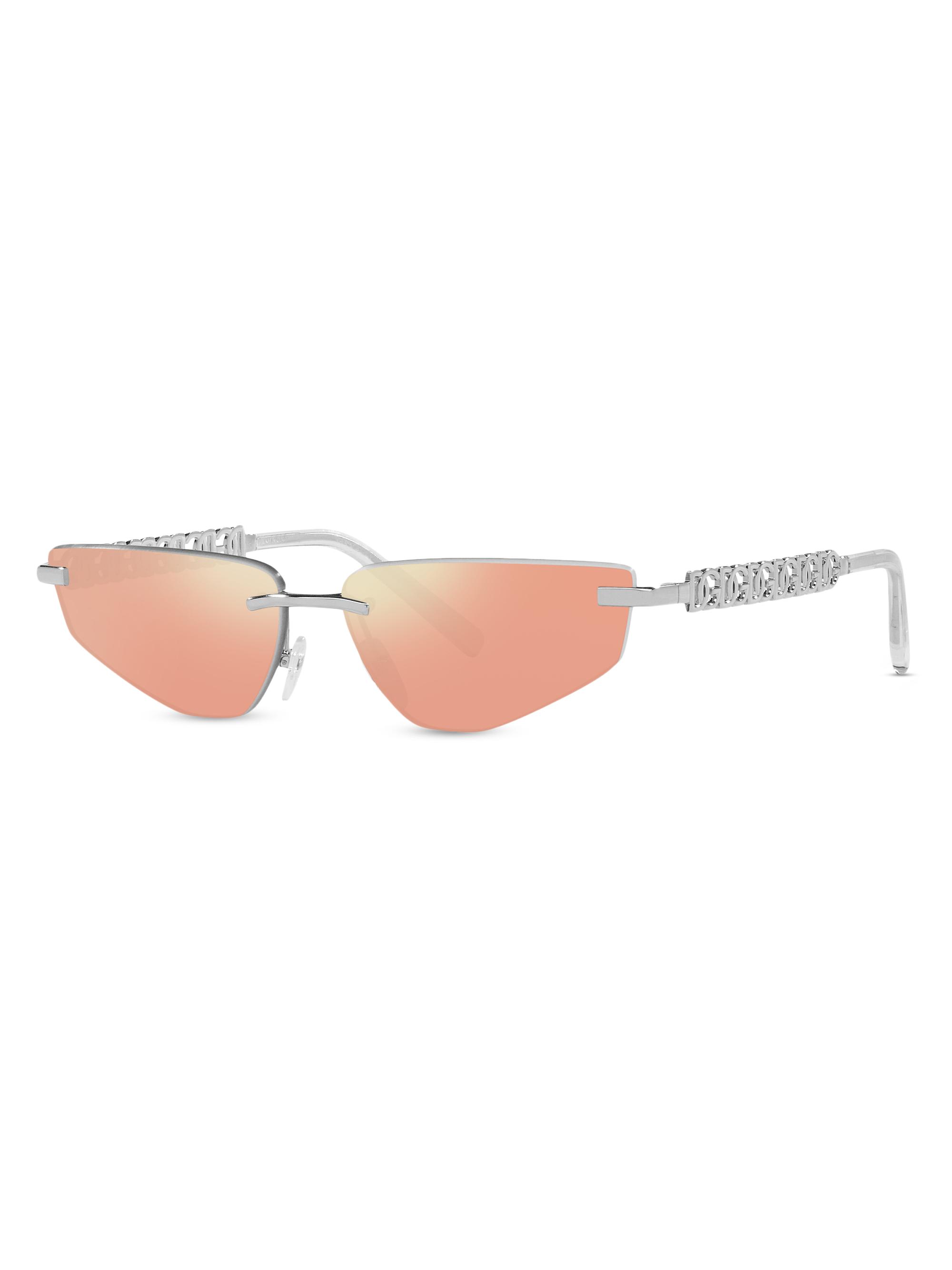 Lucky Brand Women's Los Feliz 58mm Translucent Cat Eye Sunglasses