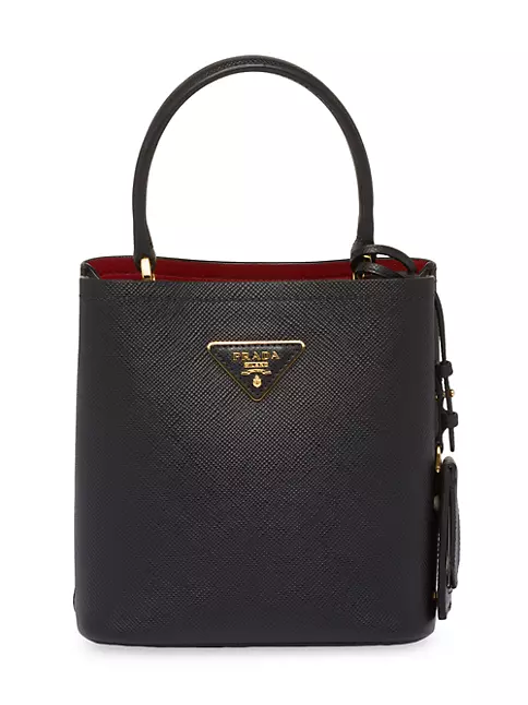 Shop Prada Small Saffiano Leather Panier Top Handle Bag | Saks Fifth Avenue