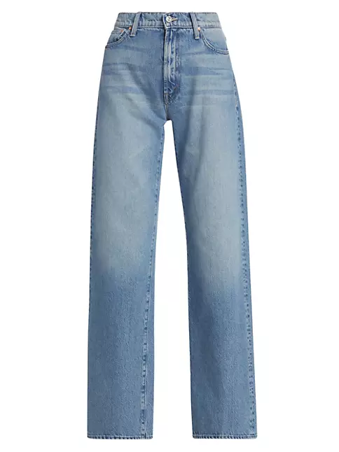 Shop Mother The Dodger High-Rise Wide-Leg Jeans | Saks Fifth Avenue