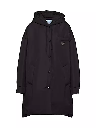 Oversized Light Re-Nylon Raincoat