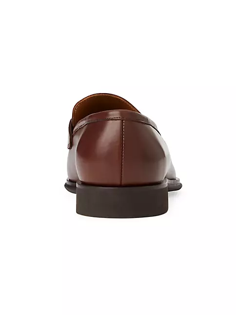 Shop Bruno Magli Raging Leather Penny Loafers | Saks Fifth Avenue