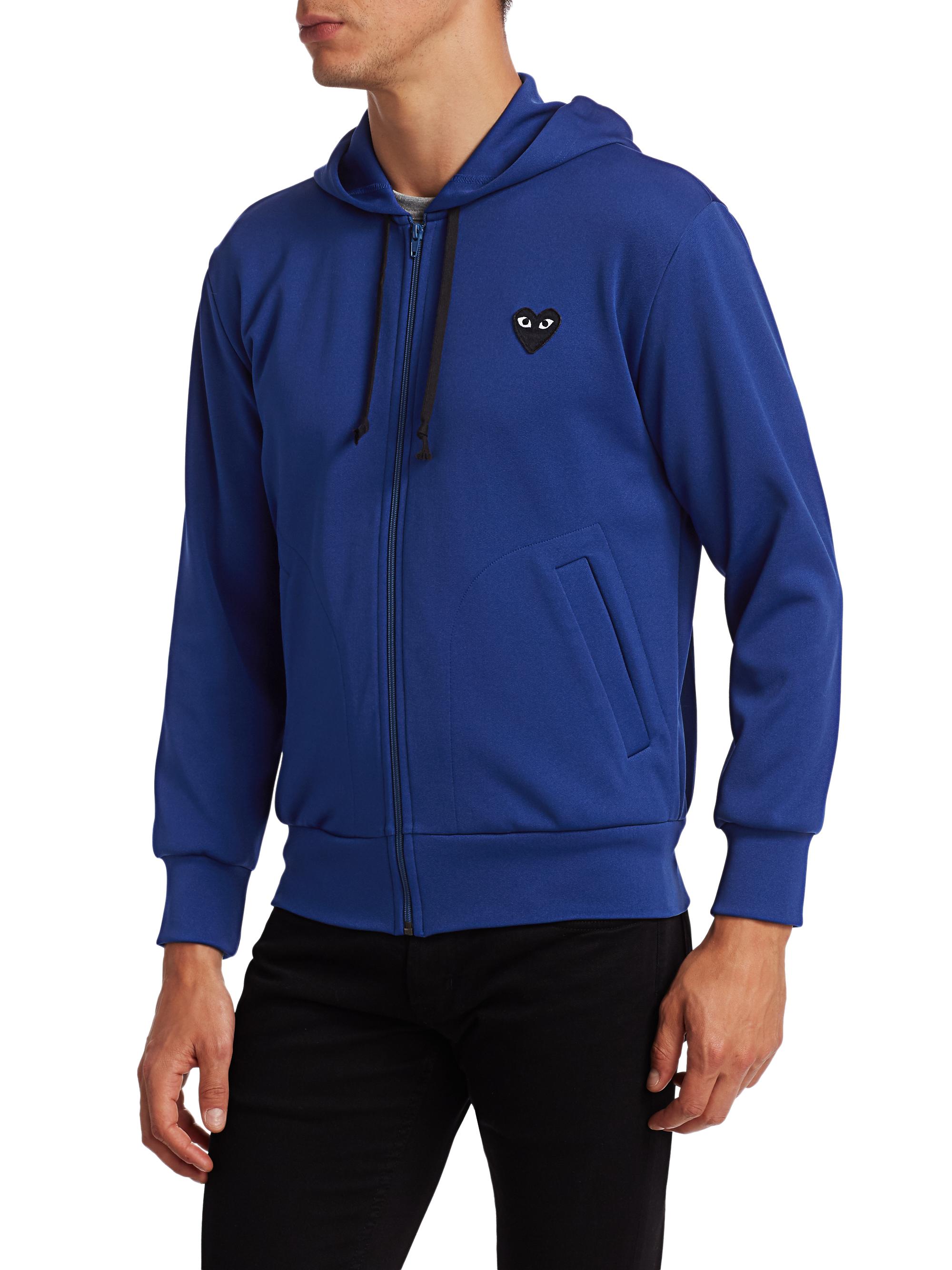 Shop Comme des Garçons PLAY Heart Hoodie | Saks Fifth Avenue