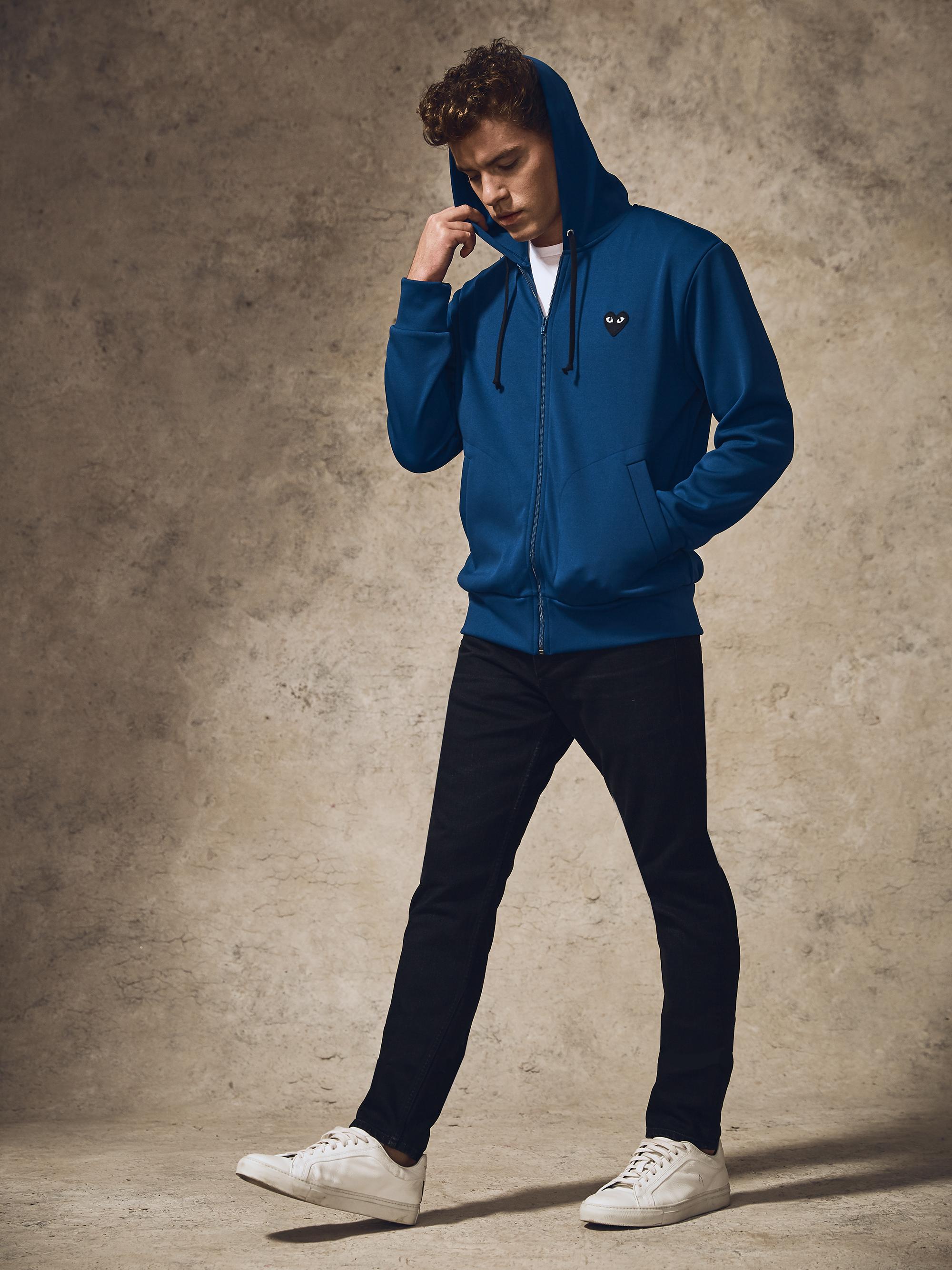 Shop Comme des Garçons PLAY Heart Hoodie | Saks Fifth Avenue