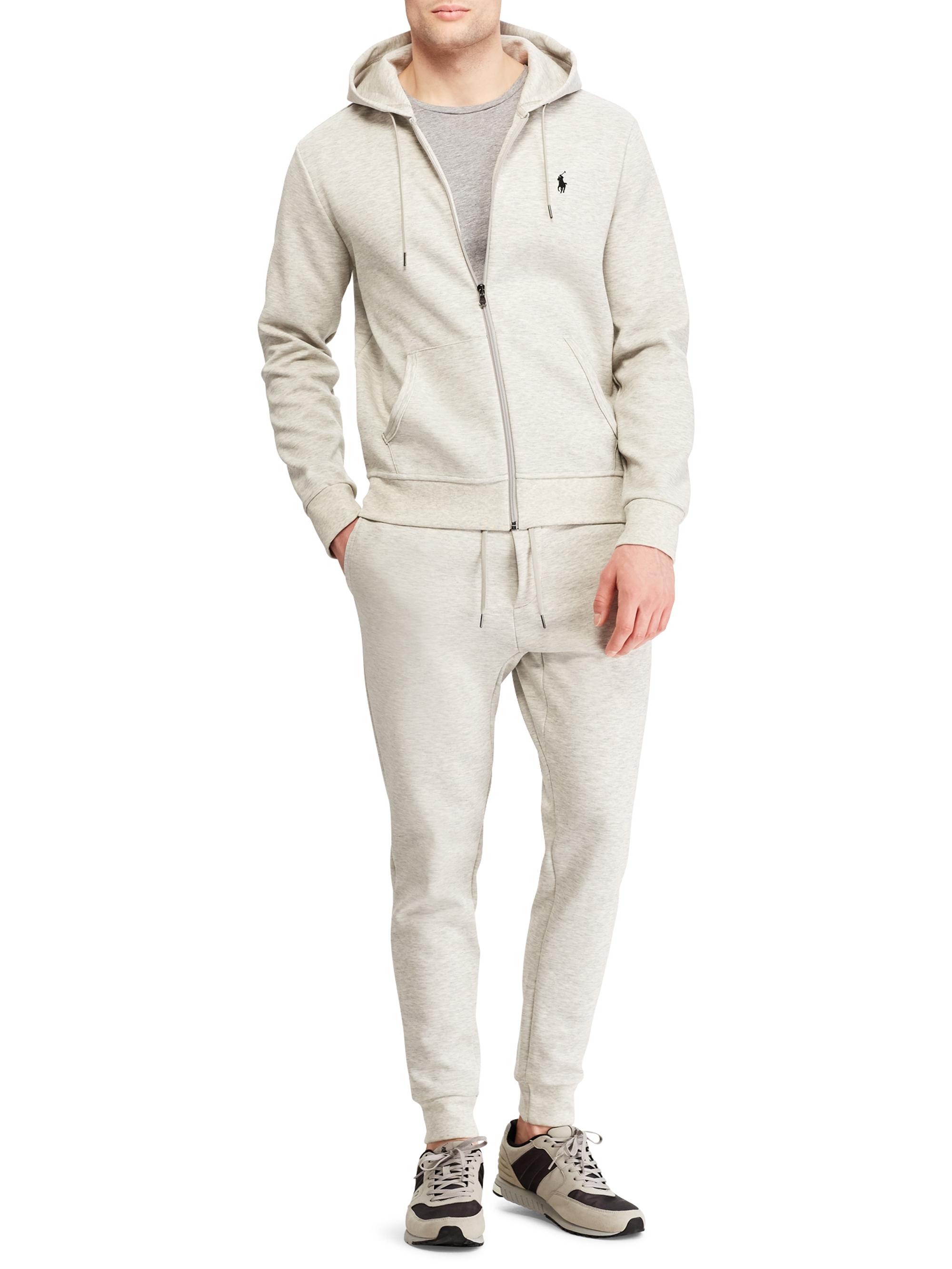 Shop Polo Ralph Lauren Double-Knit Full-Zip Hoodie | Saks Fifth Avenue