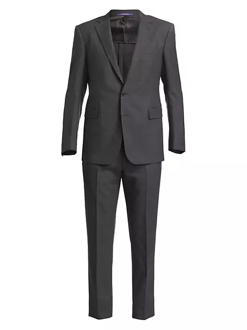 Shop Ralph Lauren Purple Label Gregory Wool Twill Suit | Saks Fifth Avenue