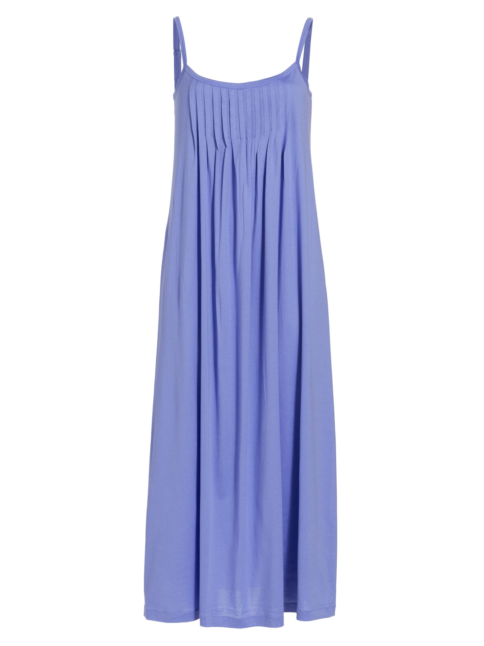 Juliet Pleated Cotton Long Chemise